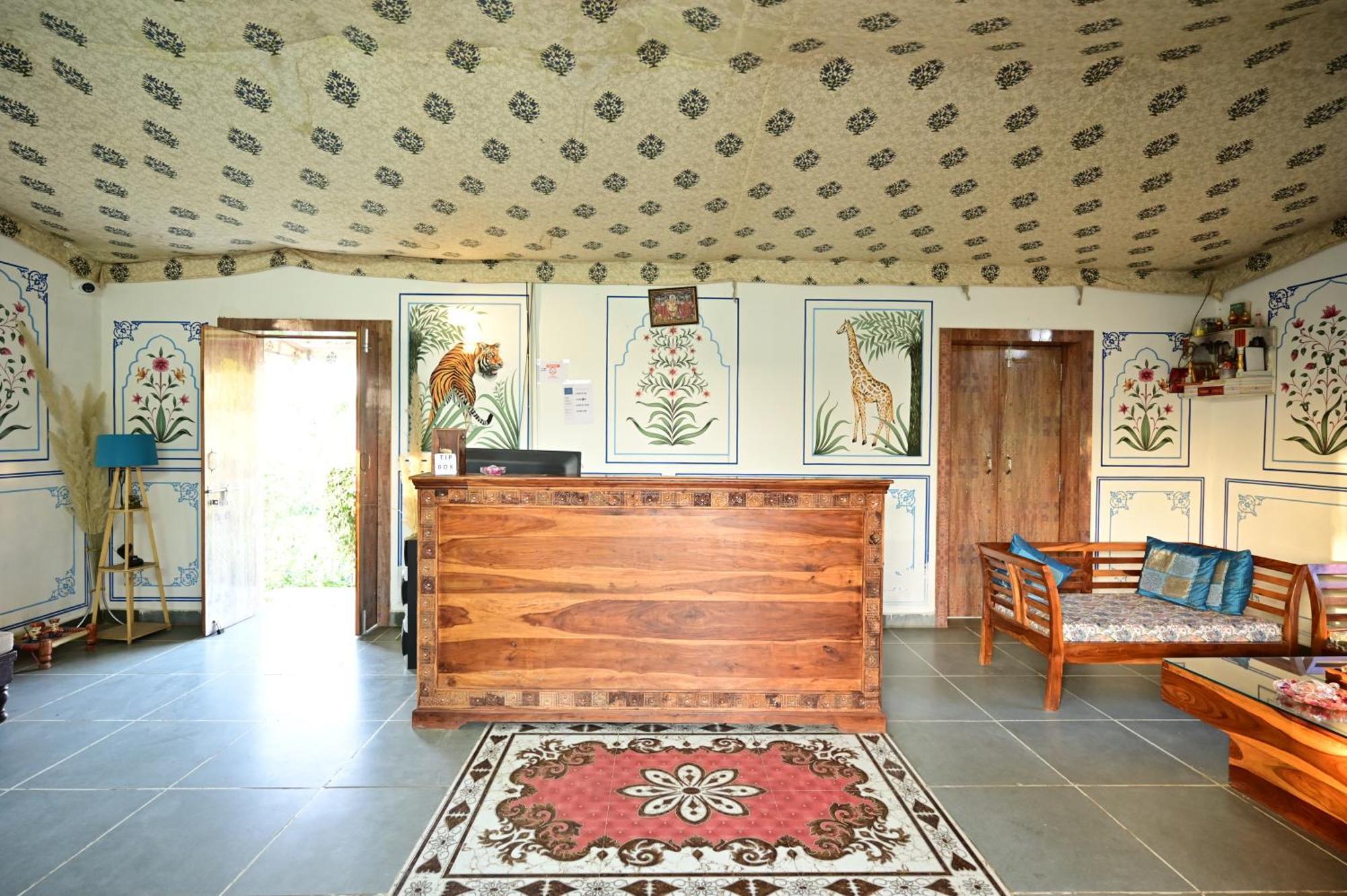 The Castle Crown - Hem Vilas Resort Ranthambhore Sawai Madhopur Εξωτερικό φωτογραφία